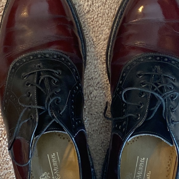 Johnston & Murphy Cordovan and Black Oxfords - Picture 8 of 8